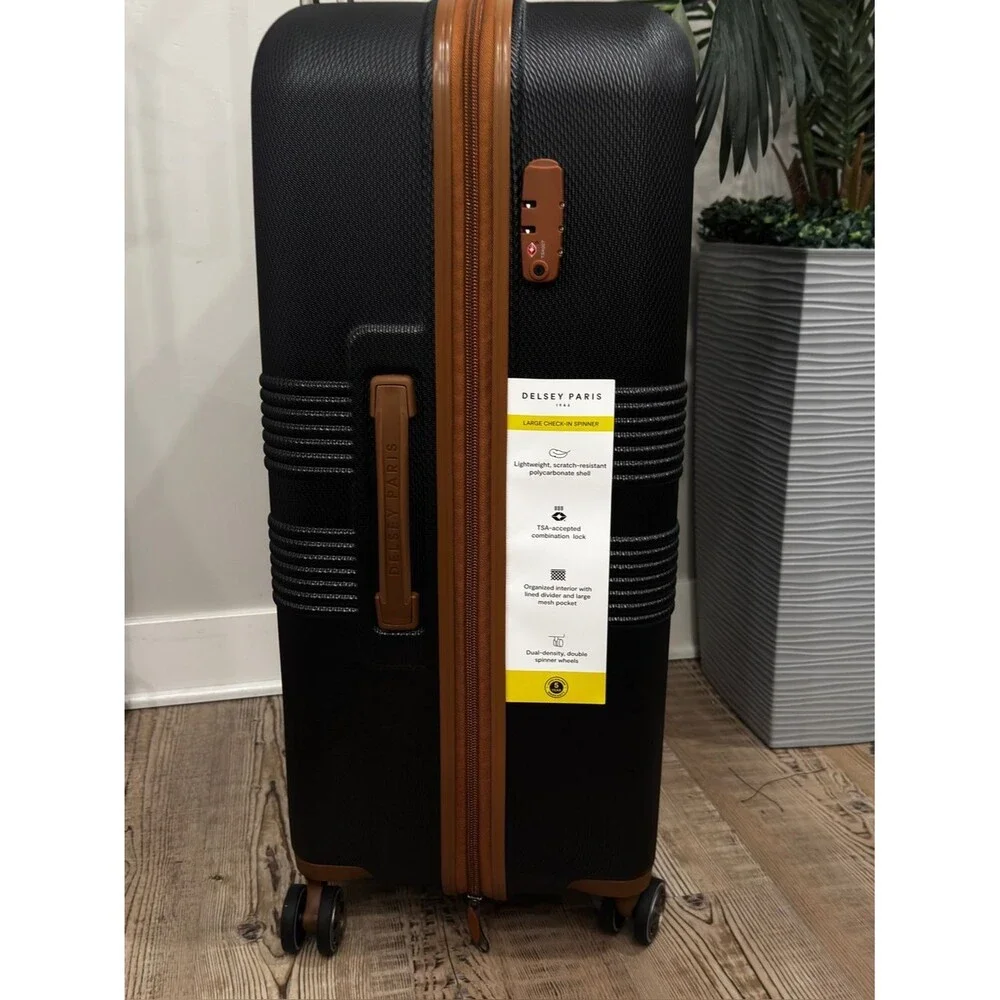 Delsey Paris Flânerie Large Hard-Shell Spinner Suitcase - Travel Luggage